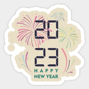 Happy New Year Edition | empat Sticker